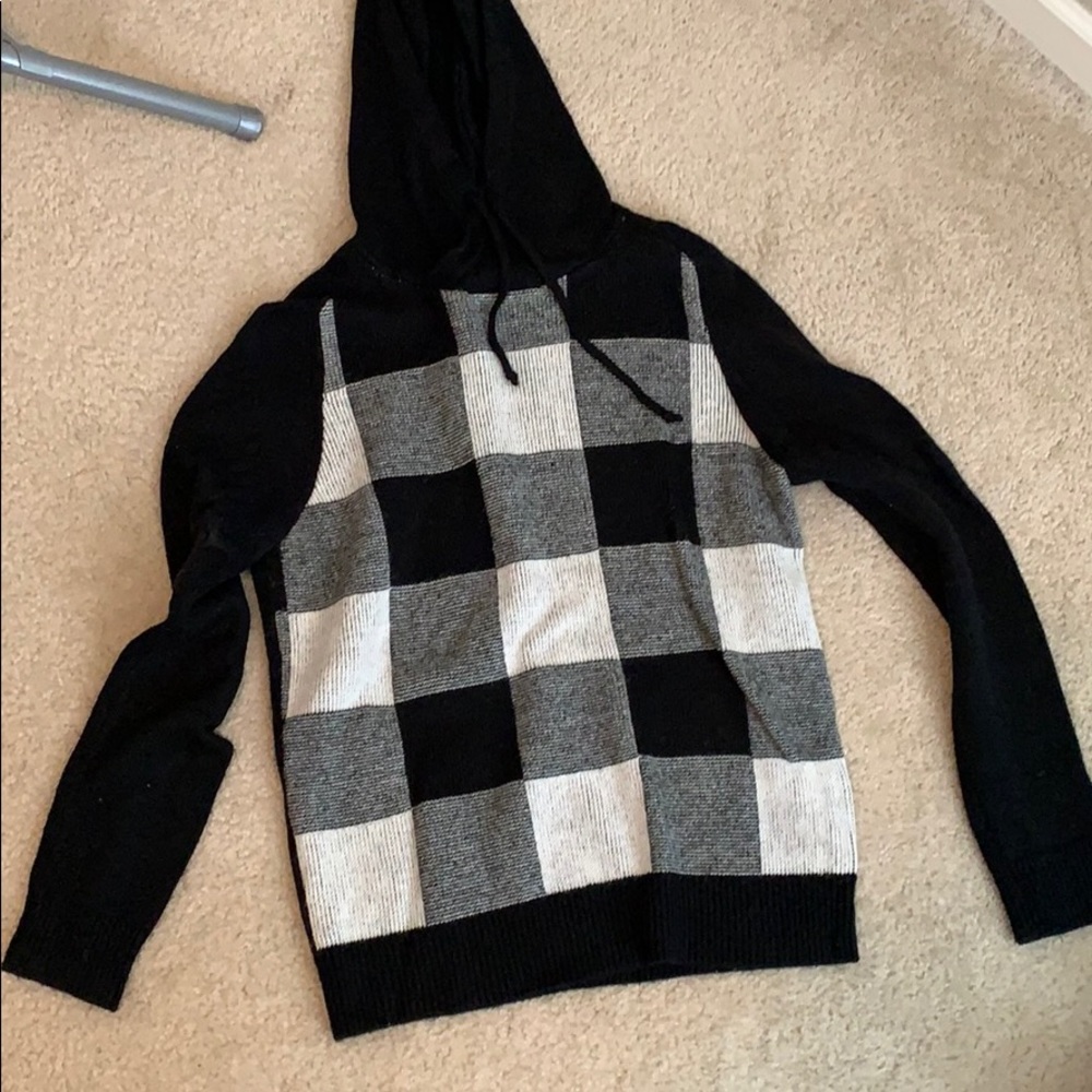 Plaid hoodie